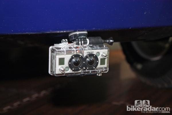 GoPro's HD Hero2 cameras can be joined together in a special case for shooting 3D video.
