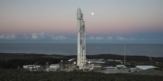 SpaceX Falcon 9 with Iridium-NEXT Satellites