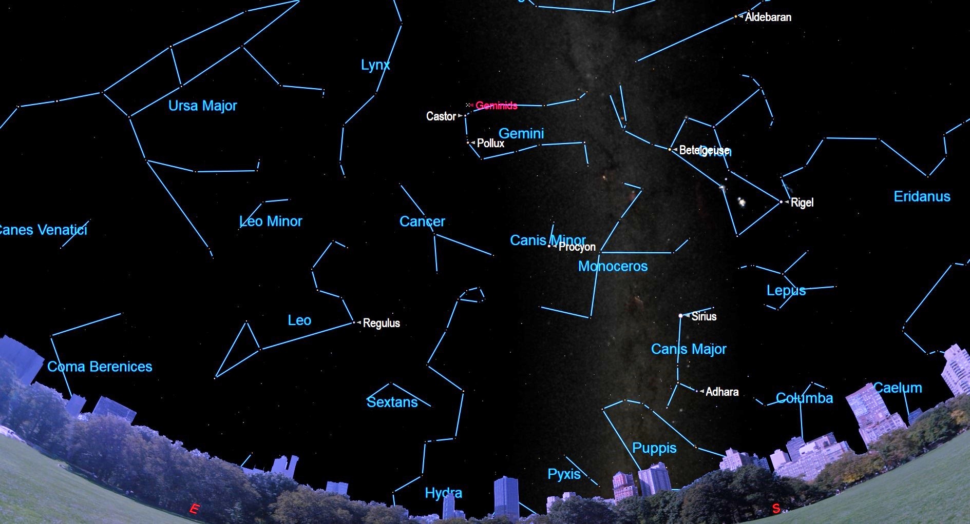 The Geminid meteor shower, the best of 2020, peaks this weekend. Here's