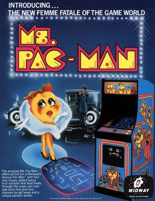 Ms. Pac-Man poster