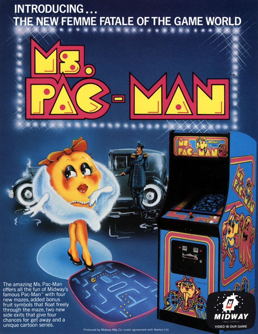 Ms. Pac-Man poster