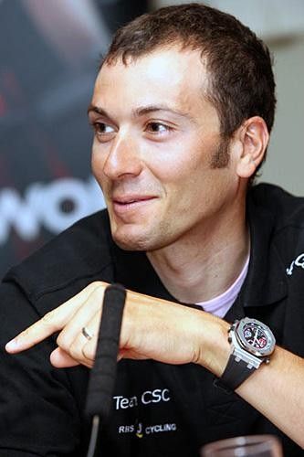 Ivan Basso jokes about his recent training in the Alps in France