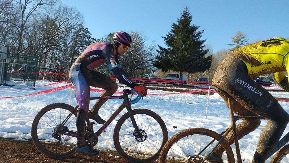 Kerry Werner in North Carolina cyclo-cross