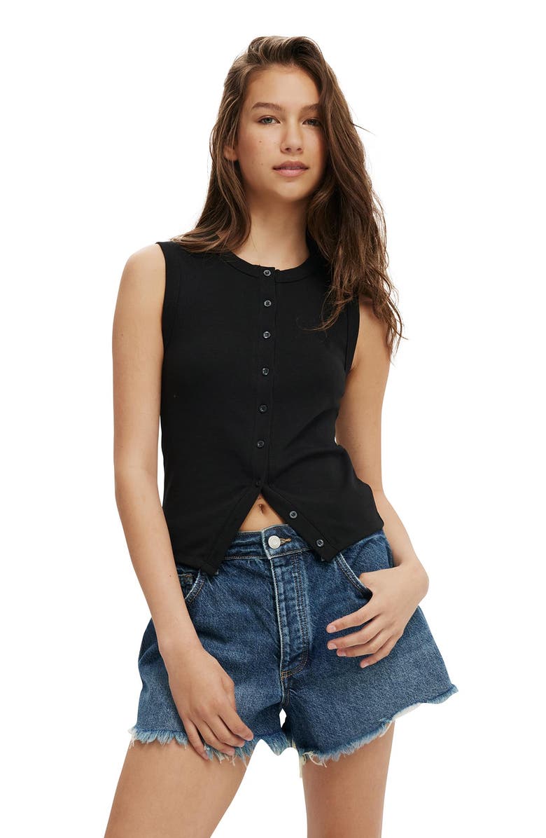 Women's Charlie Button Front Tank