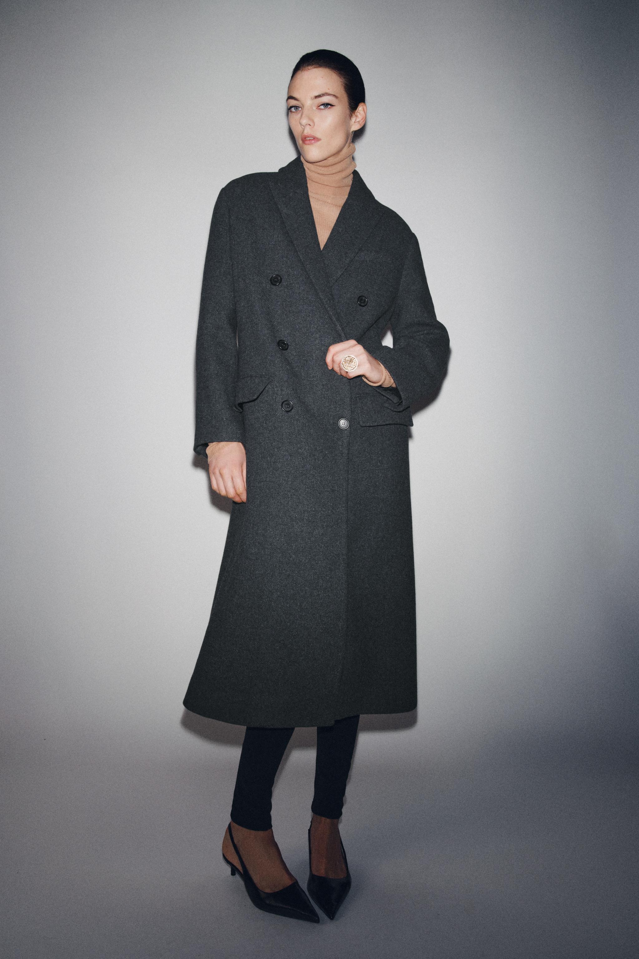 Zw Collection Long Oversized Coat