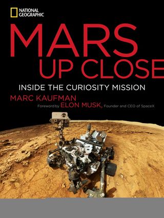 'Mars Up Close' Book Cover