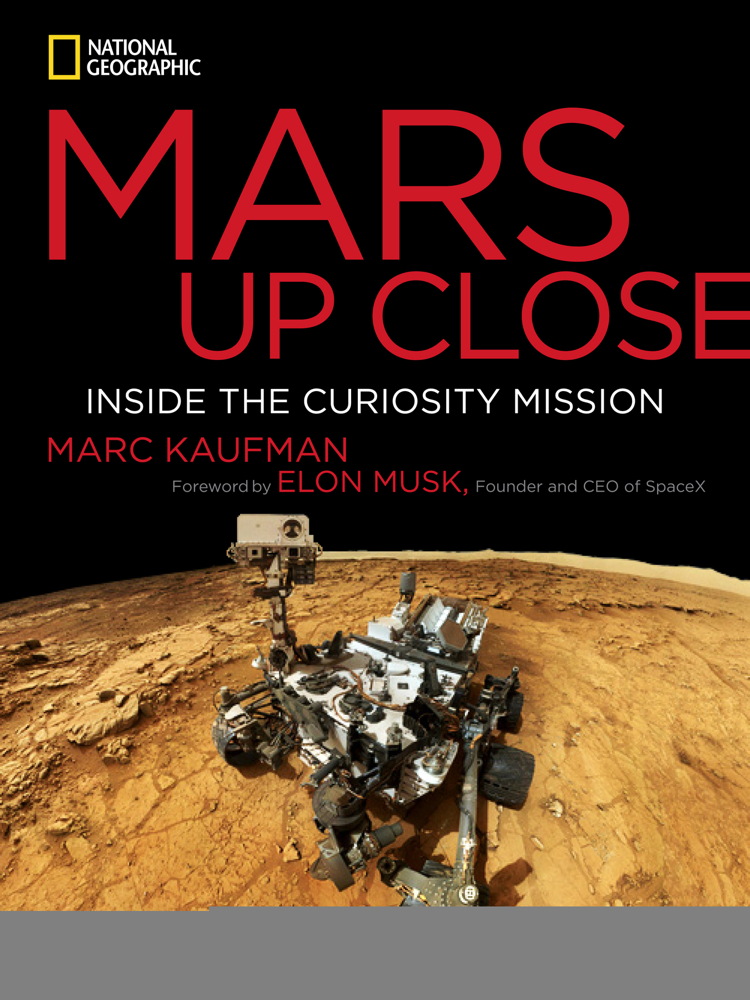 &#039;Mars Up Close&#039; Book Cover