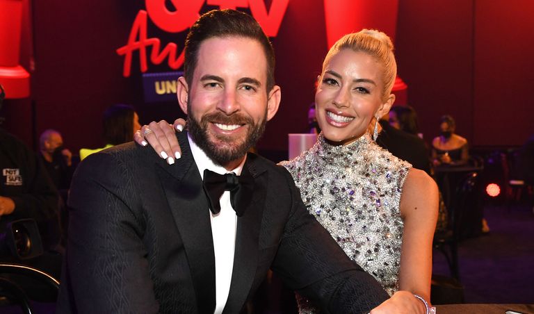 Are Tarek and Heather still together? Tarek El Moussa and Heather Rae Young attend the 2021 MTV Movie & TV Awards: UNSCRIPTED in Los Angeles, California