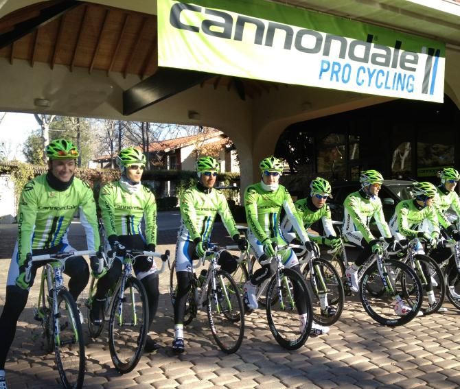 The 2013 Cannondale line-up.