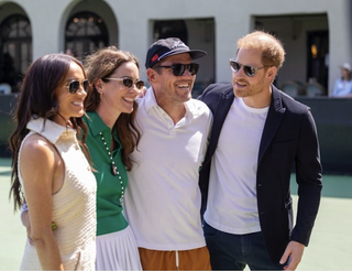 Meghan Markle, Kelly and Julian Zajfen, Prince Harry