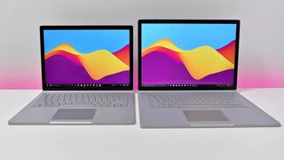 Microsoft Surface Book 2 sizes