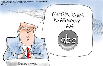 5 Cleverly Clashing Cartoons About The Presidential Debate | The Week