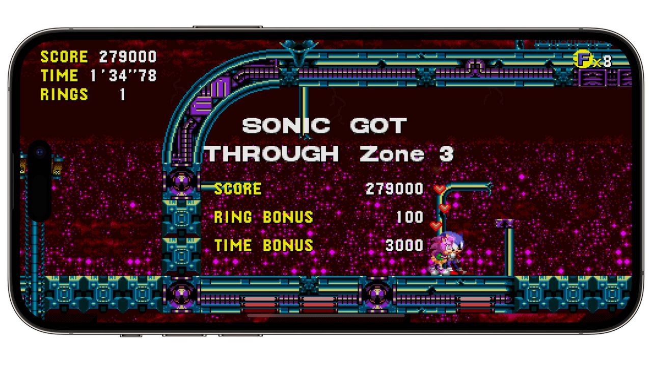 Sonic CD Stardust Speedway ending