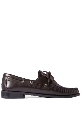 Aeyde Harris Leather Boat Shoes 