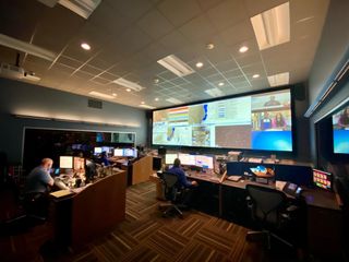 tvONE's new CORIOmaster2 has been installed for the first time in the USA, in the 911 Emergency Operations Center in Peoria, IL.