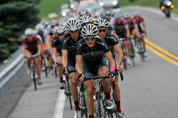 Pure Black Racing working hard on the front.