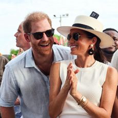 The Duke and Duchess of Sussex on tour in Columbia 