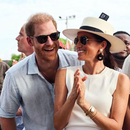 The Duke and Duchess of Sussex on tour in Columbia
