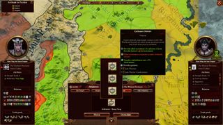 Creating an outpost in an allied settlement in Total War: Warhammer 3