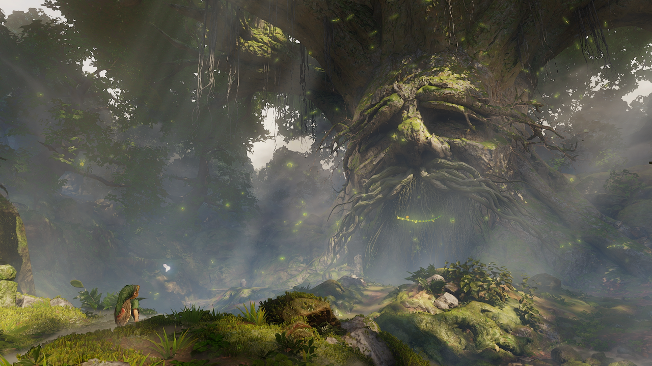 In-game screenshots from the Ocarina of Time remake
