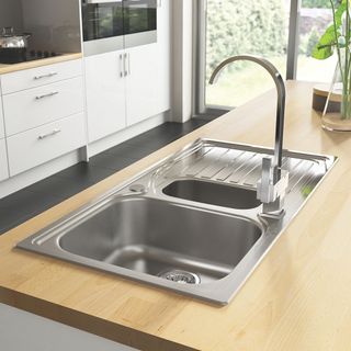 Screwfix Astracast Alto Stainless-steel Kitchen Sink