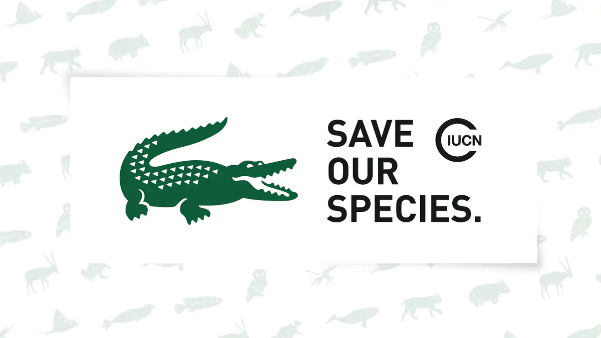 Lacoste Replace Their Iconic Crocodile Logo With Endangered