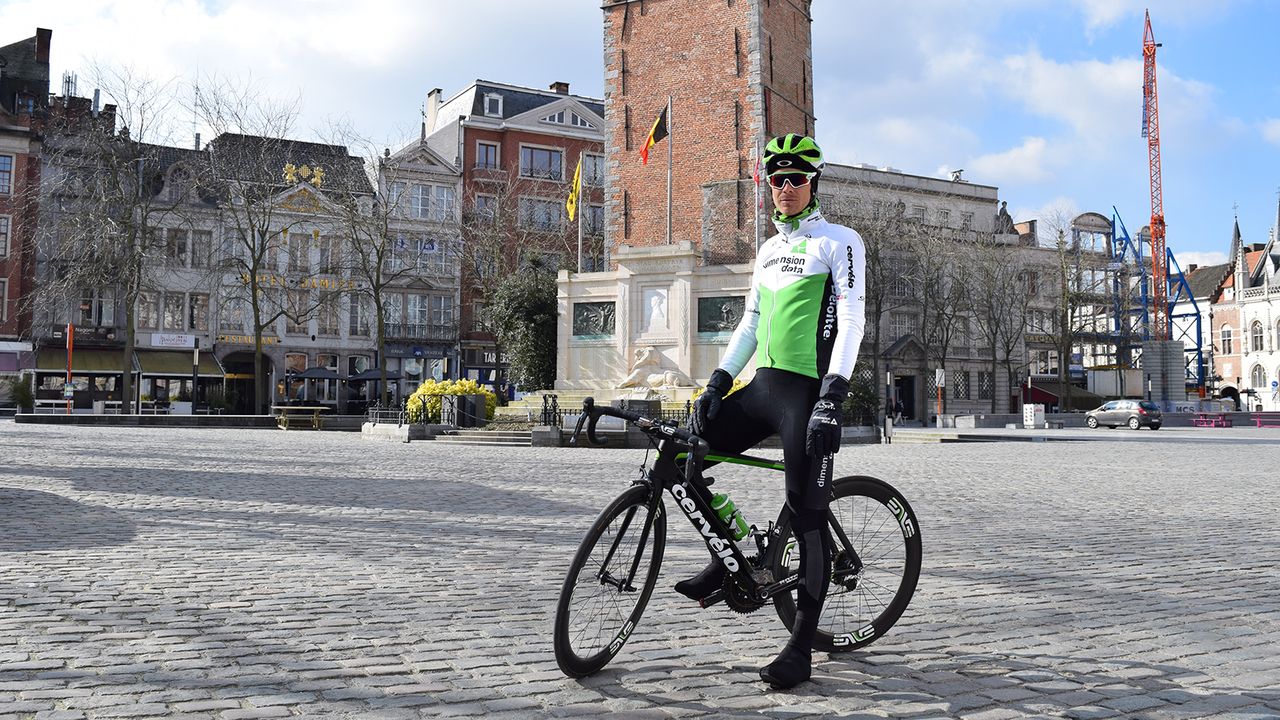 Julien Vermote in Kotrijk's Grot Markt