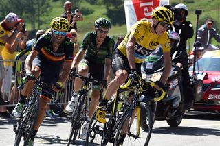 Chris Froome on stage twenty of the 2015 Tour de France