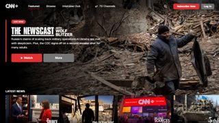 CNN+ home page