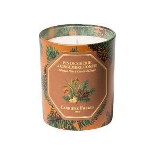Carriere Freres Siberian Pine & Candied Ginger Christmas Candle