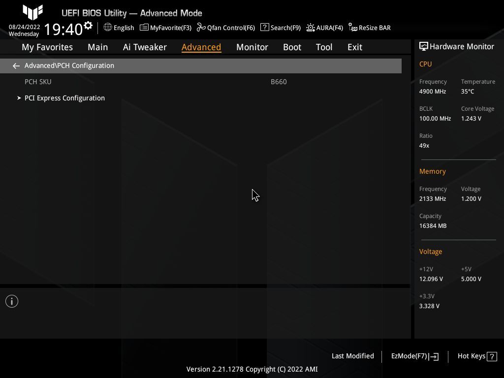 Asus TUF Gaming B660M-Plus WIFI D4