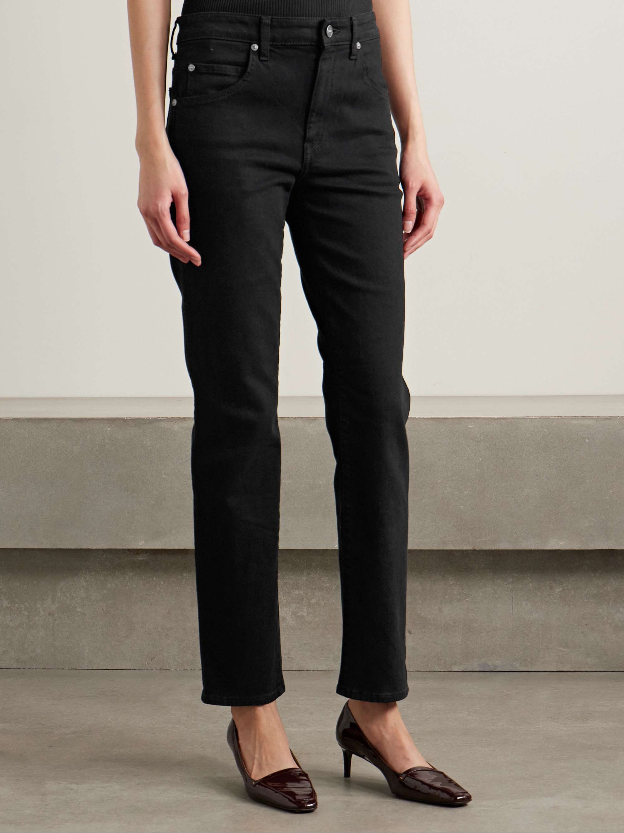 Viv High-Rise Slim-Leg Jeans