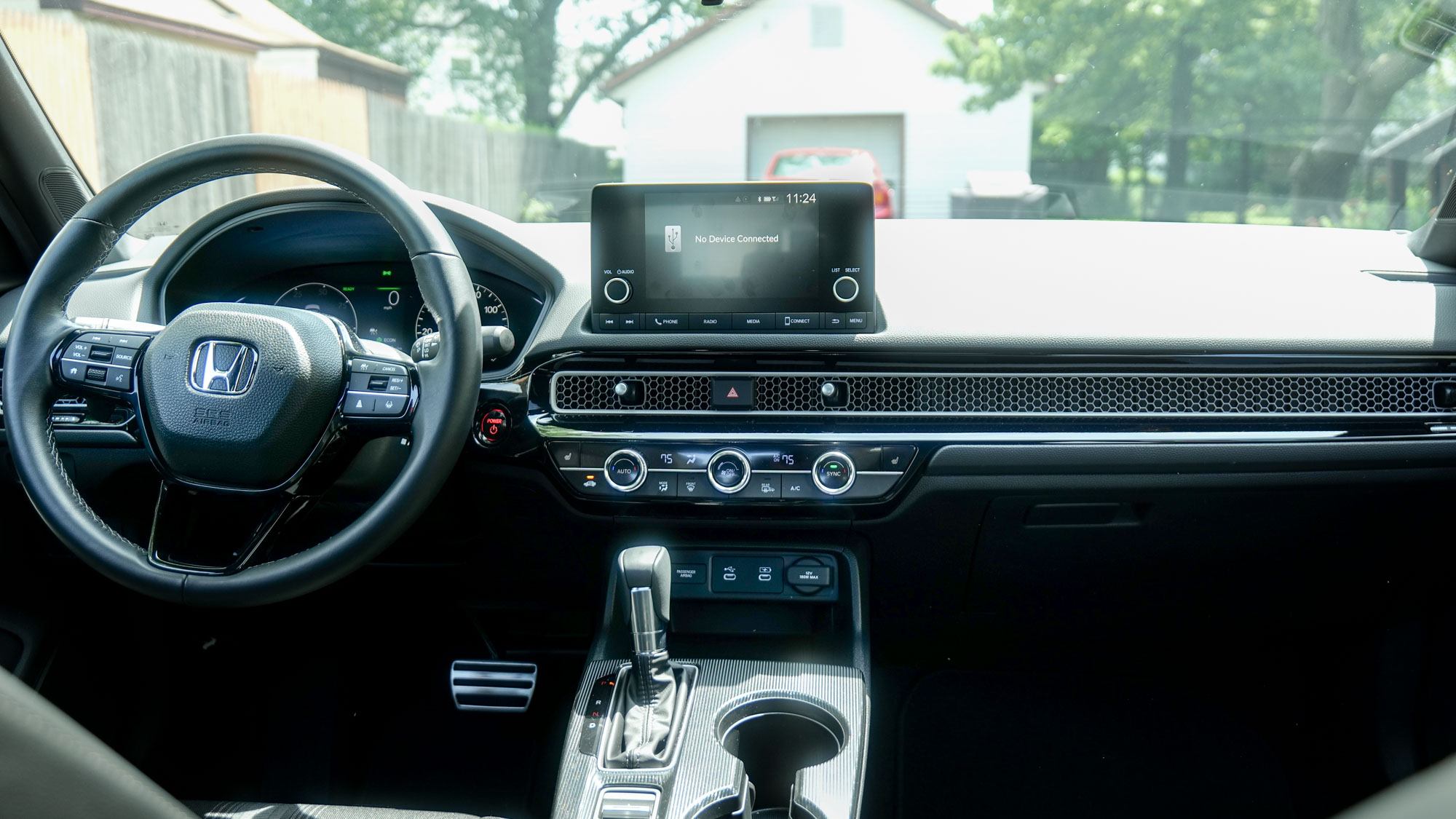 2025 Honda Civic Sport Hatchback Hybrid test drive.