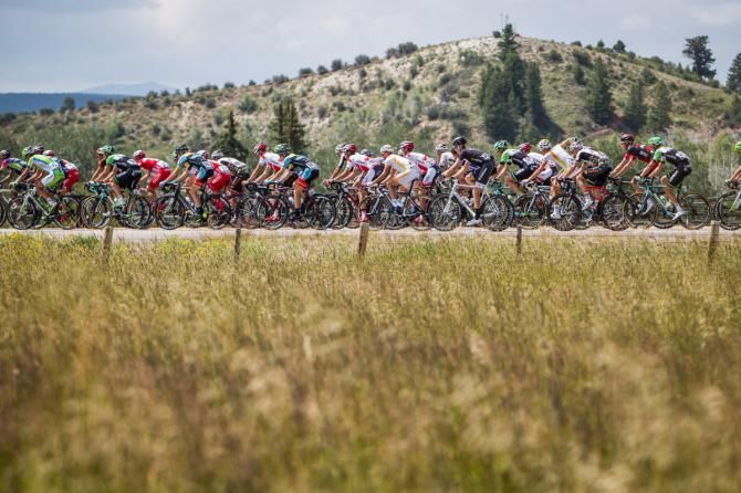 Rolling through the Wyoming grasslands.