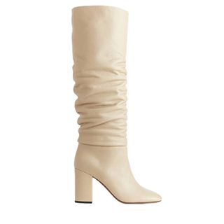 Arket Slouchy Leather Boots
