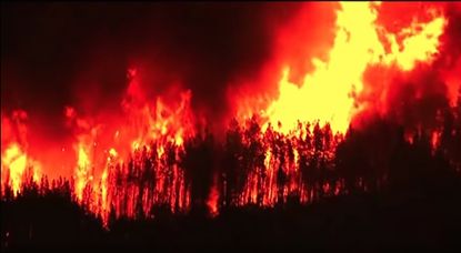 Lake County, California, is on fire