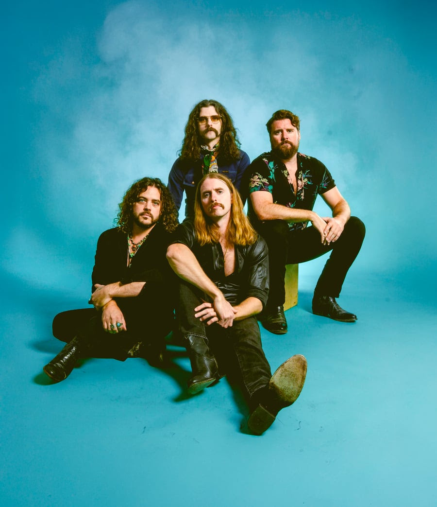 The Sheepdogs studio portrait