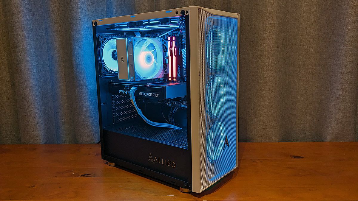 Allied Patriot-A gaming PC with RGB