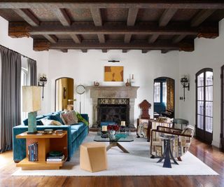 Spanish Colonial living room