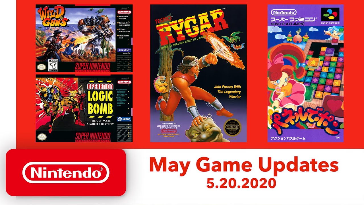 new snes and nes games on switch
