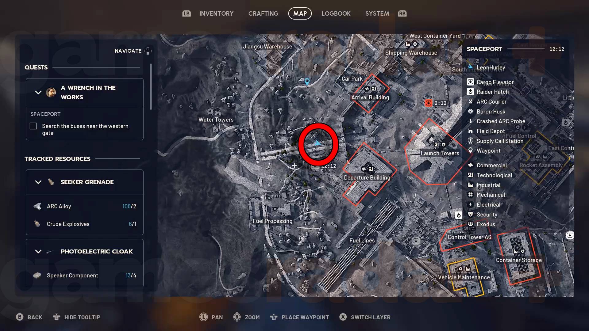 Arc Raiders wrench in the works buses near the western gate location