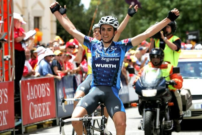 Alberto Contador takes his first win after suffering a cerebral cavernoma