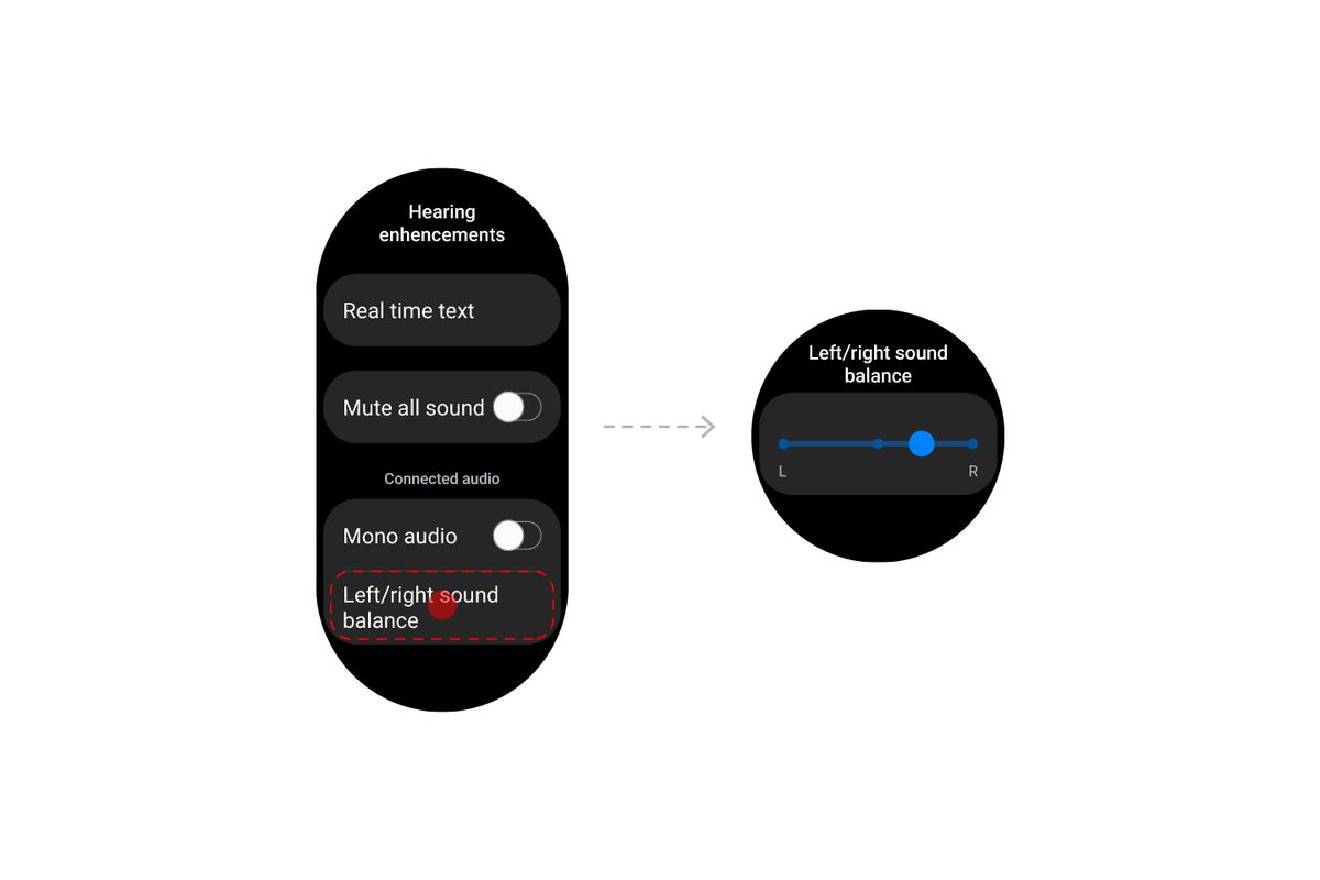 One UI Watch 4.5 official interface screenshot