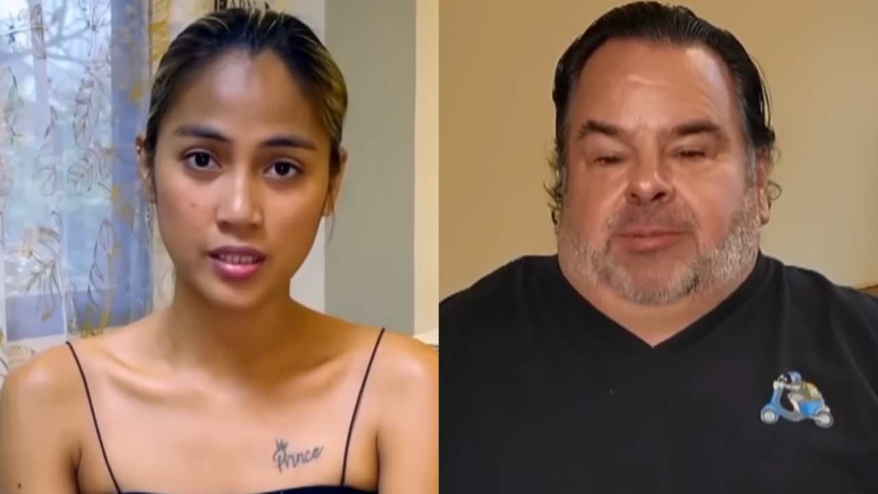 Rose and Big Ed split image