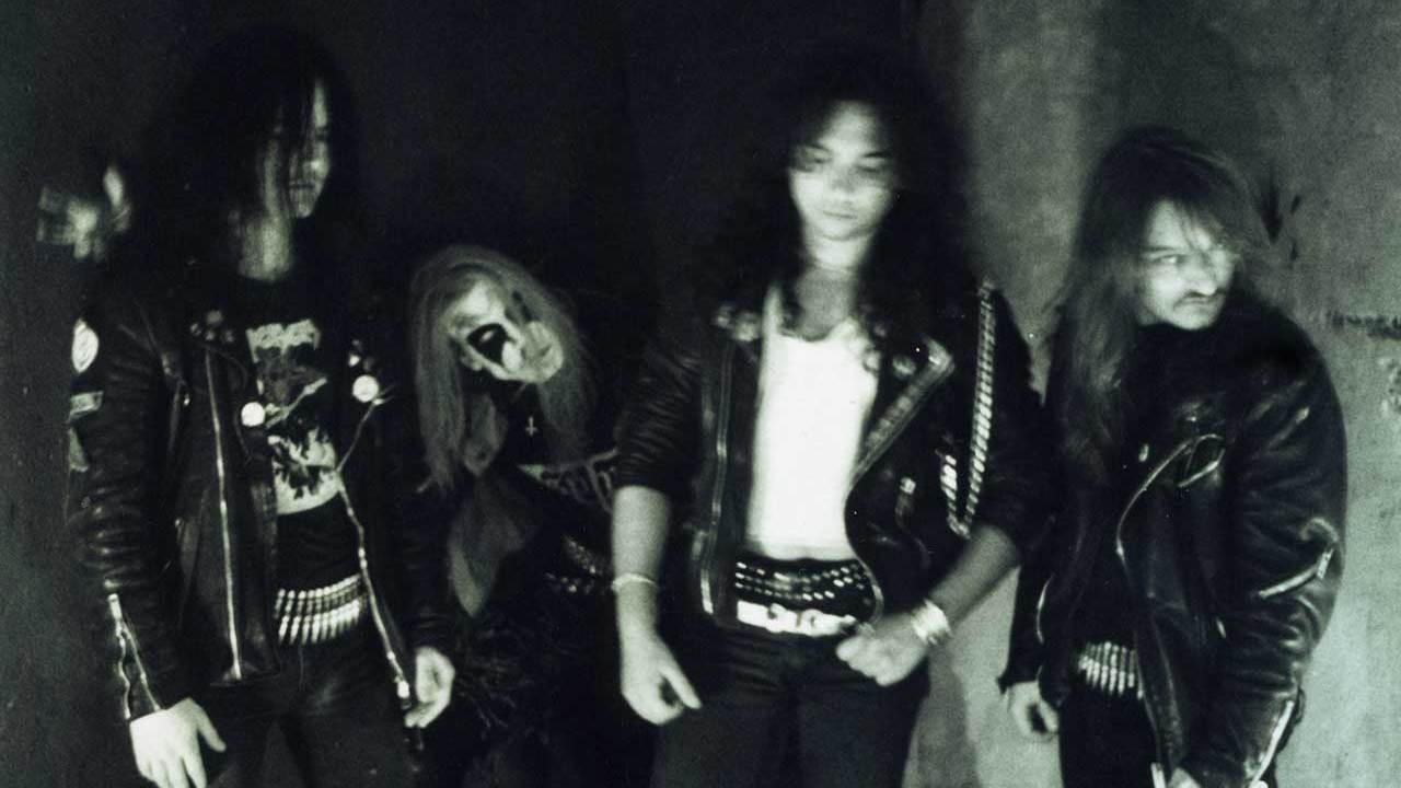 Euronymous, Dead, Hellhammer and Necrobutcher