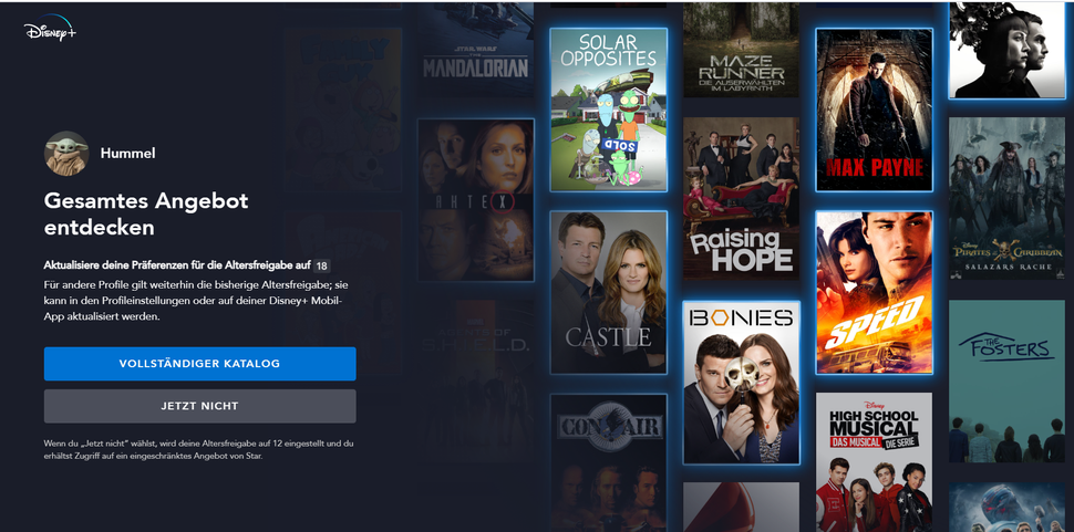 Disney Plus Star: Kindersicherung einstellen - so geht's | TechRadar