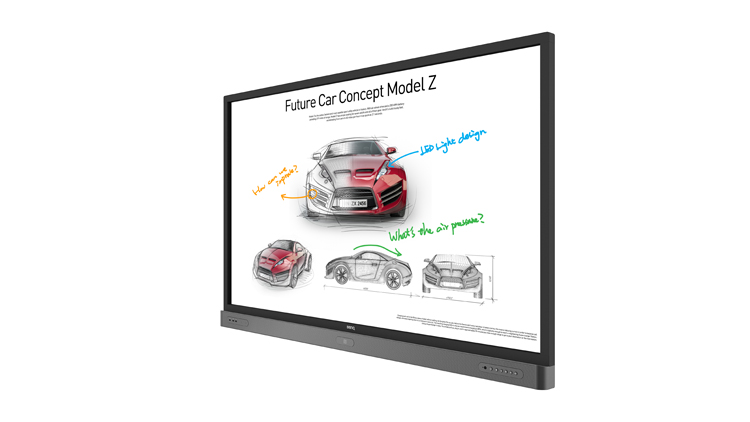 BenQ New RP750K Interactive Flat Panel Display