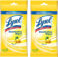 Lysol Disinfecting Wipes To-Go 2-Pack: was $4 now $3