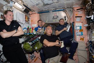 Expedition 64 crew members, including NASA astronauts Kate Rubins and Soichi Noguchi, worked together to explore medical therapies for both cancer and heart conditions. Members of the crew also swapped out U.S. spacesuits inside of SpaceX's Cargo Dragon resupply ship as one suit was returned to the station and one will go back to Earth for maintenance.