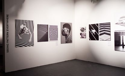 gallery display of Patternity launch of 'Pattern Power: Superstripe'